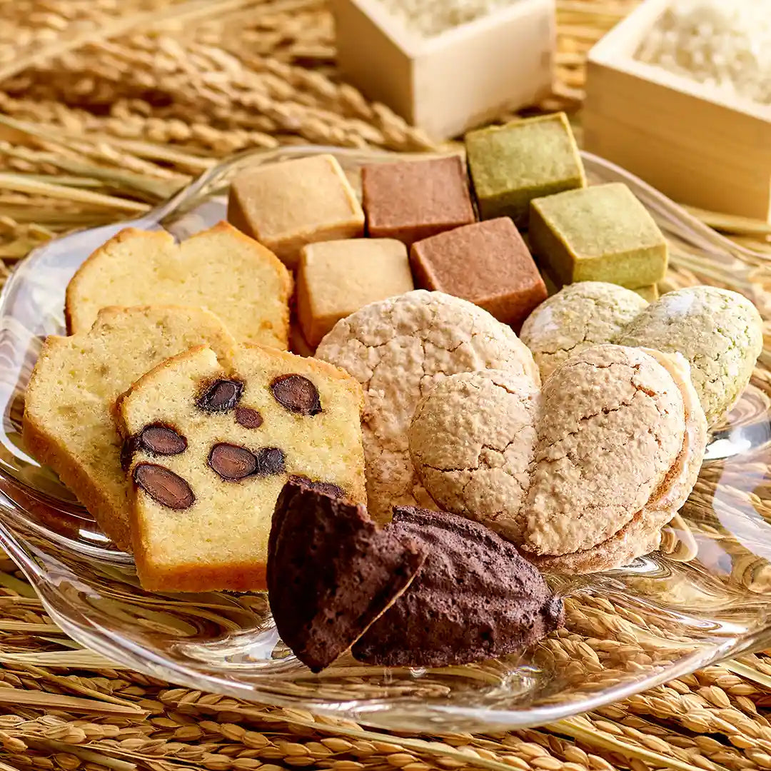 Rice baked confectionery gift set of 10 (10 varieties)